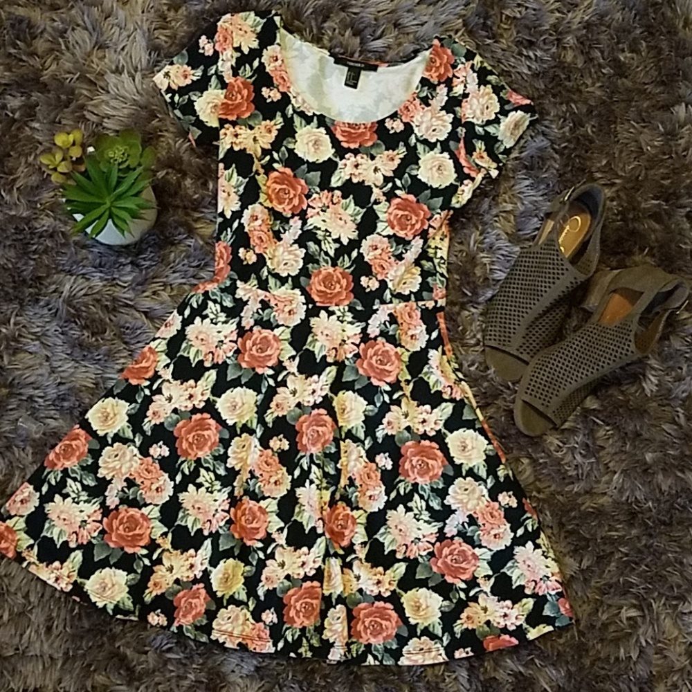 Forever 21 floral dress